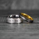 Viking Rings, Vikings Jewelry, Norsemen Rings, Nordic Runes Rings, Vikings Wedding Rings, Vikings Wedding Bands, Runes Wedding Rings, Nordic Rings