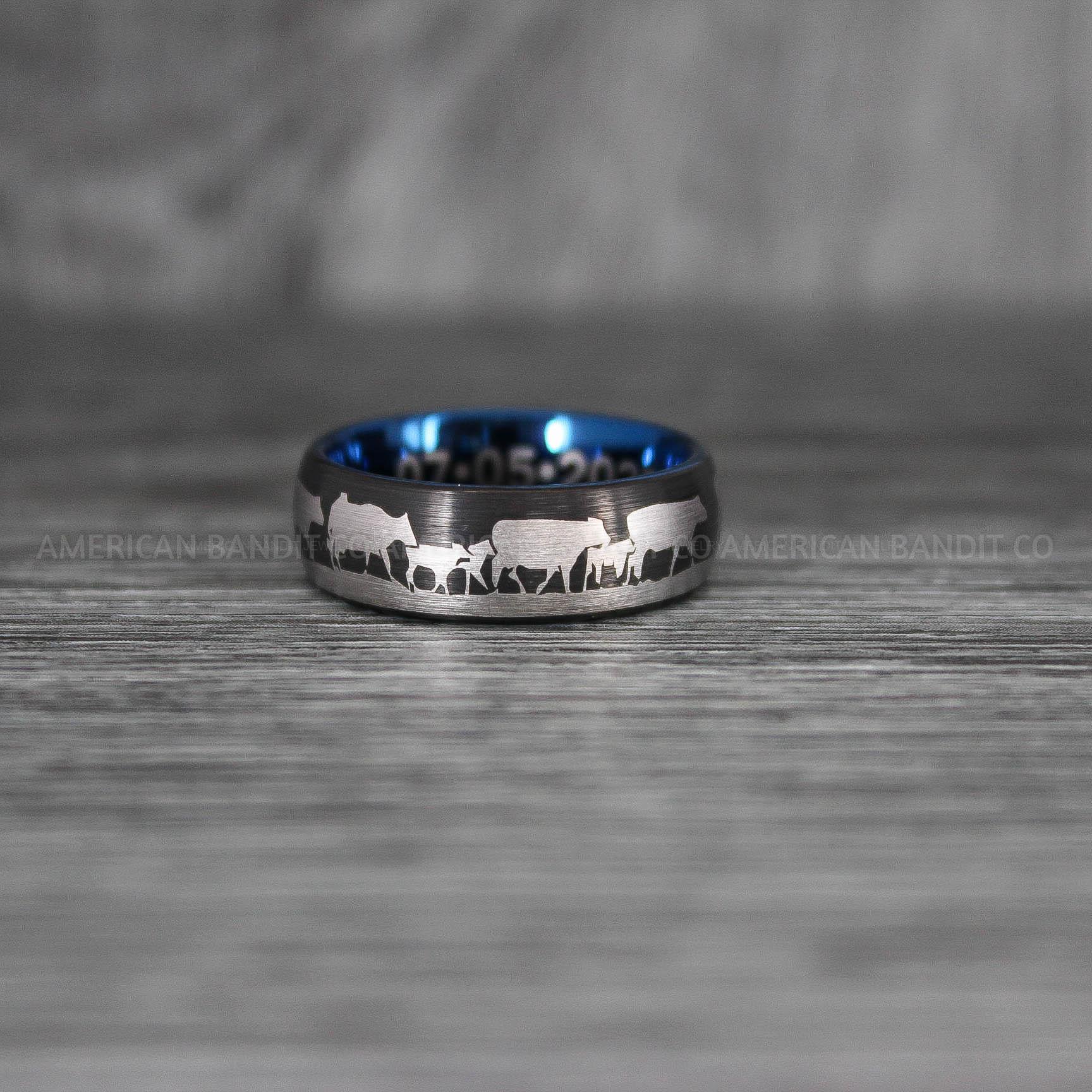 IMG_7108 Rancher Ring, Cattle Rancher Ring, Cattle Ring, Cowboys Rings, Farmer Ring, Cowboys Wedding Band - Image 1