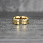 Elvish Rings, Elvish Wedding Rings, Elvish Wedding Bands, Elvish Jewelry, Gold Wedding Rings - Image 3
