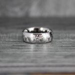Zelda Rings, Zelda Wedding Rings, Gamer Rings, Gamer Jewelry, Zelda Wedding Bands, Gamer Wedding Rings, Silver Wedding Rings - Image 2