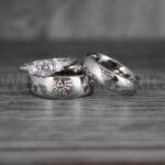 Zelda Rings, Zelda Wedding Rings, Gamer Rings, Gamer Jewelry, Zelda Wedding Bands, Gamer Wedding Rings, Silver Wedding Rings