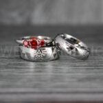 Zelda Rings, Zelda Wedding Rings, Gamer Rings, Gamer Jewelry, Zelda Wedding Bands, Gamer Wedding Rings, Silver Wedding Rings