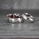Zelda Rings, Zelda Wedding Rings, Gamer Rings, Gamer Jewelry, Zelda Wedding Bands, Gamer Wedding Rings, Silver Wedding Rings