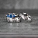 Zelda Rings, Zelda Wedding Rings, Gamer Rings, Gamer Jewelry, Zelda Wedding Bands, Gamer Wedding Rings, Silver Wedding Rings
