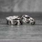 Zelda Rings, Zelda Wedding Rings, Gamer Rings, Gamer Jewelry, Zelda Wedding Bands, Gamer Wedding Rings, Black Wedding Rings