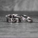 Zelda Rings, Zelda Wedding Rings, Gamer Rings, Gamer Jewelry, Zelda Wedding Bands, Gamer Wedding Rings, Black Wedding Rings