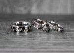 Zelda Rings, Zelda Wedding Rings, Gamer Rings, Gamer Jewelry, Zelda Wedding Bands, Gamer Wedding Rings, Black Wedding Rings - Image 5