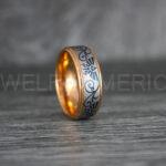 Zelda Rings, Zelda Wedding Rings, Gamer Rings, Gamer Jewelry, Zelda Wedding Bands, Gamer Wedding Rings, Rose Gold Wedding Rings - Image 5