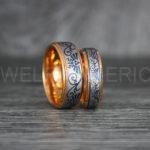 Zelda Rings, Zelda Wedding Rings, Gamer Rings, Gamer Jewelry, Zelda Wedding Bands, Gamer Wedding Rings, Rose Gold Wedding Rings - Image 4