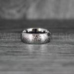 Zelda Rings, Zelda Wedding Rings, Gamer Rings, Gamer Jewelry, Zelda Wedding Bands, Gamer Wedding Rings, Silver Wedding Rings - Image 2