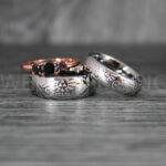 Zelda Rings, Zelda Wedding Rings, Gamer Rings, Gamer Jewelry, Zelda Wedding Bands, Gamer Wedding Rings, Silver Wedding Rings