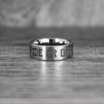 Ride or Die Rings, Ride or Die, Ride or Die Wedding Rings, Ride or Die Wedding Bands, Silver Wedding Rings, Silver Wedding Bands, Biker Rings - Image 2