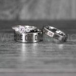 Ride or Die Rings, Ride or Die, Ride or Die Wedding Rings, Ride or Die Wedding Bands, Silver Wedding Rings, Silver Wedding Bands, Biker Rings