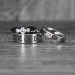 Ride or Die Rings, Ride or Die, Ride or Die Wedding Rings, Ride or Die Wedding Bands, Silver Wedding Rings, Silver Wedding Bands, Biker Rings