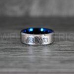 Dr Who Ring, Dr Who Wedding Ring, Dr Who Jewelry, Gallifreyan Ring, Gallifreyan Wedding Ring, Gallifreyan Wedding Band, Gallifreyan Jewelry