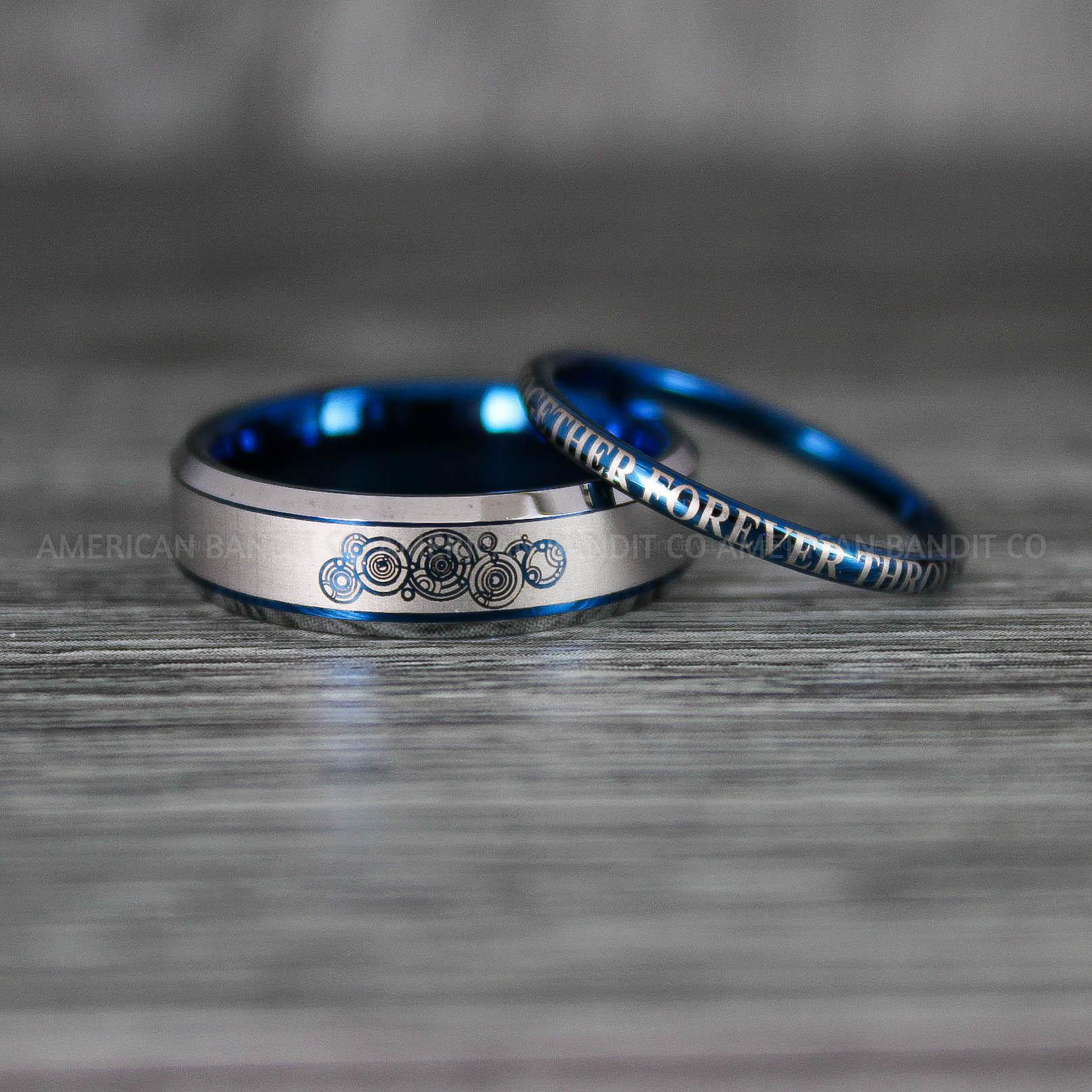 IMG_7224 Dr Who Ring, Dr Who Wedding Ring, Dr Who Jewelry, Gallifreyan Ring, Gallifreyan Wedding Ring, Gallifreyan Wedding Band, Gallifreyan Jewelry - Image 1