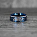 Dr Who Rings, Dr Who Wedding Rings, Dr Who Jewelry, Gallifreyan Rings, Gallifreyan Wedding Rings, Gallifreyan Wedding Bands, Gallifreyan Jewelry - Image 6