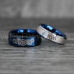 Dr Who Rings, Dr Who Wedding Rings, Dr Who Jewelry, Gallifreyan Rings, Gallifreyan Wedding Rings, Gallifreyan Wedding Bands, Gallifreyan Jewelry