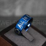 All In Ring, Ace of Spades Ring, Poker Ring, Blackjack Ring, Poker Jewelry, Spade Ring, Spade Wedding Band