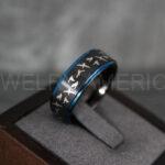 Flying Ducks Ring, Duck Hunting Ring, Hunting Wedding Band, Hunting Wedding Ring, Hunting Jewelry, Duck Hunting Wedding Band, Duck Jewelry - Image 2