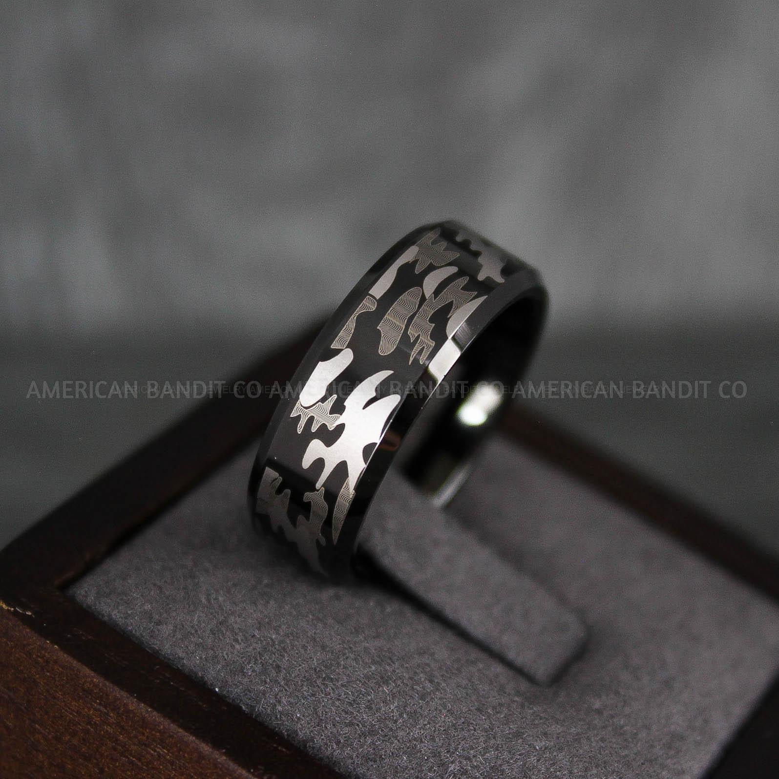 IMG_7315 American Flag Rings, Camo Rings, Army Rings, Military Rings, Military Jewelry - Image 1