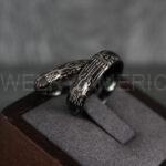 Circuit Board Ring, Circuit Board Wedding Band, Gamer Ring, Gamer Wedding Band - Image 3