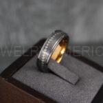 Baseball Ring, Baseball Wedding Ring, Baseball Wedding Band, Gunmetal Baseball Ring, Gunmetal Wedding Band, Gunmetal Baseball Wedding Band, Baseball Jewelry