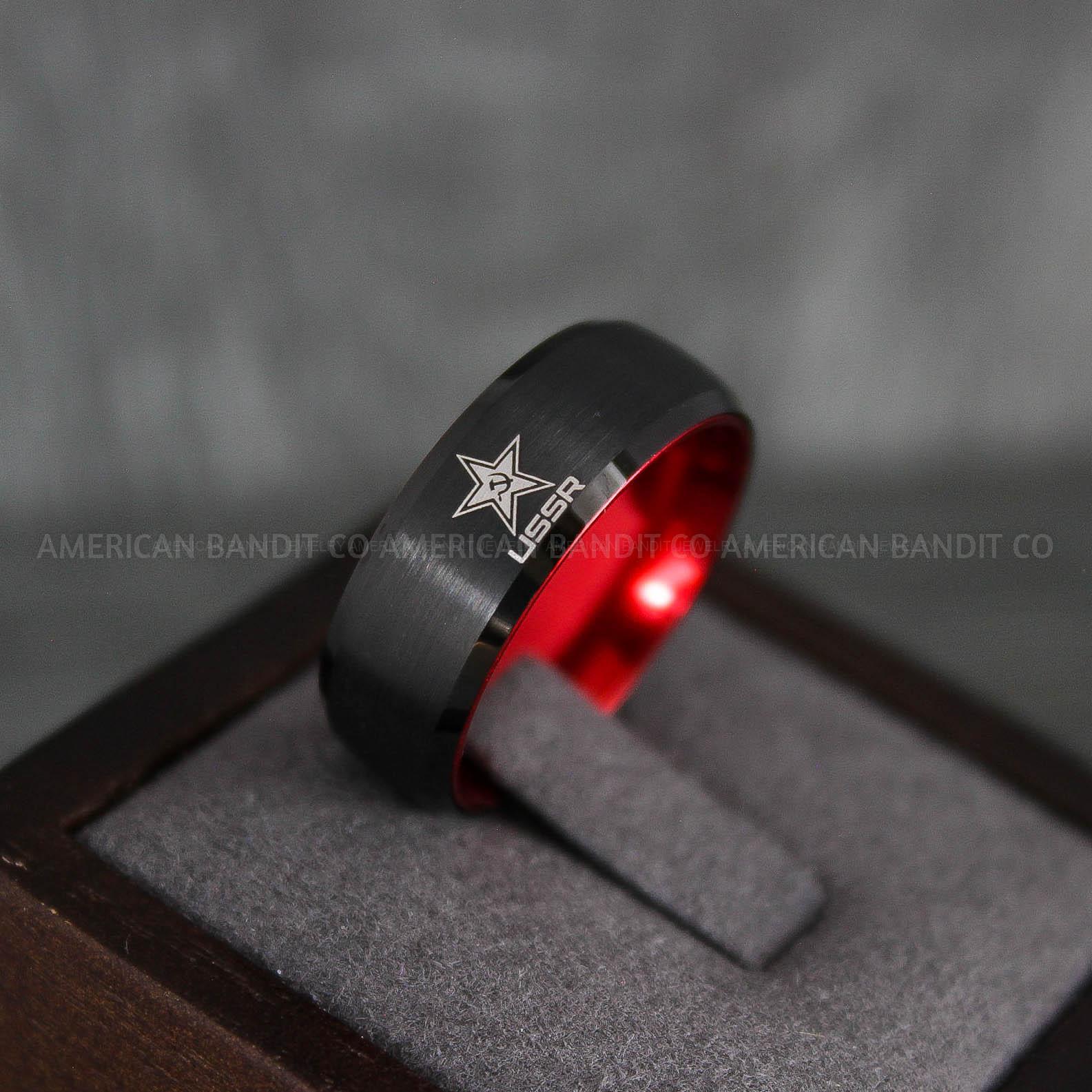 IMG_7352 CCCP Ring, CCCP Jewelry, Hammer and Sickle Ring, USSR Ring, USSR Jewelry, Communist Ring, Communist Jewelry - Image 1