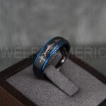 Marlin Ring, Marlin Jewelry, Fishing Ring, Fisherman Ring, Marlin Wedding Ring, Hunting Ring, Fish Hooks Ring