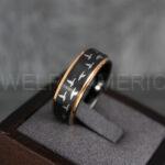 Flying Ducks Ring, Duck Hunting Ring, Hunting Wedding Band, Hunting Wedding Ring, Hunting Jewelry, Duck Hunting Wedding Band, Duck Jewelry - Image 3