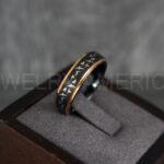 Flying Ducks Ring, Duck Hunting Ring, Hunting Wedding Band, Hunting Wedding Ring, Hunting Jewelry, Duck Hunting Wedding Band, Duck Jewelry