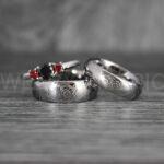 Dr Who Rings, Dr Who Wedding Rings, Dr Who Jewelry, Gallifreyan Rings, Gallifreyan Wedding Rings, Gallifreyan Wedding Bands, Gallifreyan Jewelry