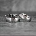 Dr Who Rings, Dr Who Wedding Rings, Dr Who Jewelry, Gallifreyan Rings, Gallifreyan Wedding Rings, Gallifreyan Wedding Bands, Gallifreyan Jewelry