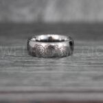 Dr Who Rings, Dr Who Wedding Rings, Dr Who Jewelry, Gallifreyan Rings, Gallifreyan Wedding Rings, Gallifreyan Wedding Bands, Gallifreyan Jewelry - Image 2