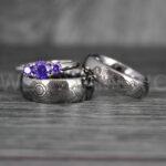 Dr Who Rings, Dr Who Wedding Rings, Dr Who Jewelry, Gallifreyan Rings, Gallifreyan Wedding Rings, Gallifreyan Wedding Bands, Gallifreyan Jewelry