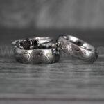 Dr Who Rings, Dr Who Wedding Rings, Dr Who Jewelry, Gallifreyan Rings, Gallifreyan Wedding Rings, Gallifreyan Wedding Bands, Gallifreyan Jewelry