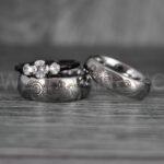 Dr Who Rings, Dr Who Wedding Rings, Dr Who Jewelry, Gallifreyan Rings, Gallifreyan Wedding Rings, Gallifreyan Wedding Bands, Gallifreyan Jewelry