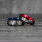 Dr Who Rings, Dr Who Wedding Rings, Dr Who Jewelry, Gallifreyan Rings, Gallifreyan Wedding Rings, Gallifreyan Wedding Bands, Gallifreyan Jewelry - Image 3