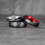 Dr Who Rings, Dr Who Wedding Rings, Dr Who Jewelry, Gallifreyan Rings, Gallifreyan Wedding Rings, Gallifreyan Wedding Bands, Gallifreyan Jewelry