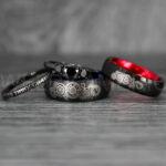 Dr Who Rings, Dr Who Wedding Rings, Dr Who Jewelry, Gallifreyan Rings, Gallifreyan Wedding Rings, Gallifreyan Wedding Bands, Gallifreyan Jewelry