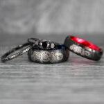 Dr Who Rings, Dr Who Wedding Rings, Dr Who Jewelry, Gallifreyan Rings, Gallifreyan Wedding Rings, Gallifreyan Wedding Bands, Gallifreyan Jewelry - Image 5