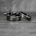 Dr Who Rings, Dr Who Wedding Rings, Dr Who Jewelry, Gallifreyan Rings, Gallifreyan Wedding Rings, Gallifreyan Wedding Bands, Gallifreyan Jewelry - Image 6