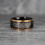 Dr Who Rings, Dr Who Wedding Rings, Dr Who Jewelry, Gallifreyan Rings, Gallifreyan Wedding Rings, Gallifreyan Wedding Bands, Gallifreyan Jewelry - Image 5