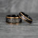 Dr Who Rings, Dr Who Wedding Rings, Dr Who Jewelry, Gallifreyan Rings, Gallifreyan Wedding Rings, Gallifreyan Wedding Bands, Gallifreyan Jewelry - Image 3
