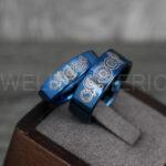 Dr Who Rings, Dr Who Wedding Rings, Dr Who Jewelry, Gallifreyan Rings, Gallifreyan Wedding Rings, Gallifreyan Wedding Bands, Gallifreyan Jewelry - Image 4