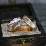 Dr Who Rings, Dr Who Wedding Rings, Dr Who Jewelry, Gallifreyan Rings, Gallifreyan Wedding Rings, Gallifreyan Wedding Bands, Gallifreyan Jewelry - Image 3