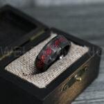 Vikings Rings, Dragon Rings, Dragon Scroll Rings, Vikings Wedding Bands, Black Wedding Bands - Image 3