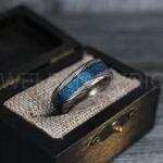 Vikings Ring, Dragon Ring, Dragon Scroll Ring, Vikings Wedding Band, Black Wedding Band