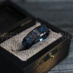 Vikings Ring, Dragon Ring, Dragon Scroll Ring, Vikings Wedding Band, Black Wedding Band