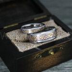 Vikings Ring, Dragon Ring, Dragon Scroll Ring, Vikings Wedding Band, Silver Wedding Band - Image 4